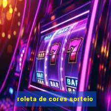 roleta de cores sorteio